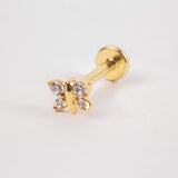 PIERCING VERA BAÑO DE ORO