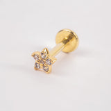 PIERCING STELLAR BAÑO DE ORO