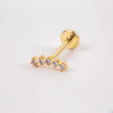 PIERCING ZOE BAÑO DE ORO