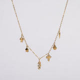 Collar Choker Ocean Waterproof en Oro de 18k