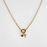 Charm Circonita de Nacimiento waterproof oro 18k