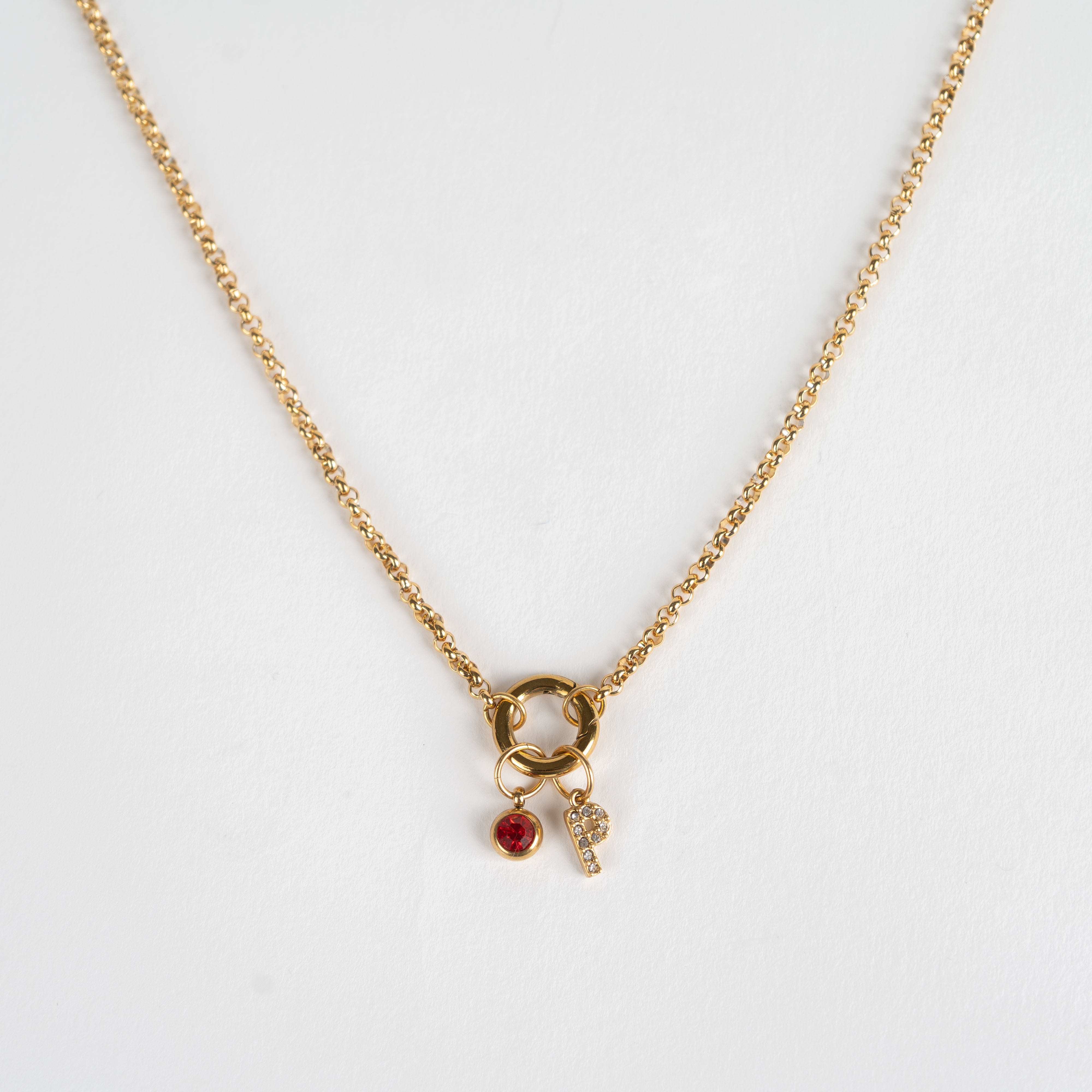 Charm Circonita de Nacimiento waterproof oro 18k