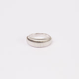 ANILLO LILY BAÑO DE ORO BLANCO - Divain