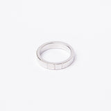 ANILLO LINES BAÑO DE ORO BLANCO - Divain
