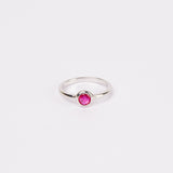 ANILLO ROSALIE BAÑO DE ORO BLANCO - Divain