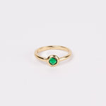 ANILLO SAGE BAÑO DE ORO - Divain
