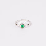 ANILLO SAGE BAÑO DE ORO BLANCO - Divain