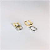 ARGOLLAS CAPRI BAÑO DE ORO BLANCO - Divain
