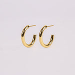 ARGOLLAS CLEO BAÑO DE ORO 20 MM - Divain