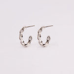 ARGOLLAS GEM BAÑO DE ORO BLANCO - Divain