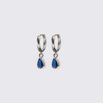 ARGOLLAS JOY BLUE BAÑO DE ORO BLANCO - Divain