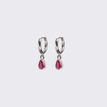 ARGOLLAS JOY RED BAÑO DE ORO BLANCO - Divain