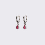 ARGOLLAS JOY RED BAÑO DE ORO BLANCO - Divain