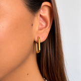 Argollas Cami Waterproof en Oro 18k