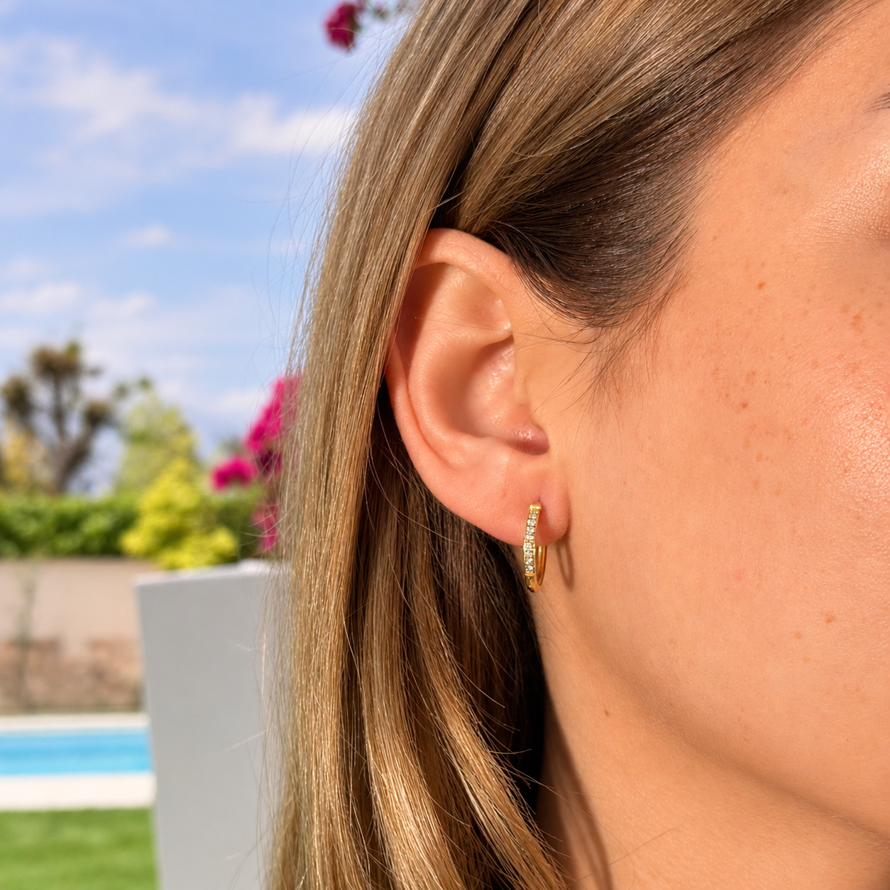 Argollas Florencia Waterproof en Oro 18k
