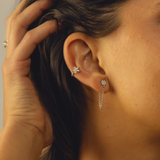 EAR CUFF MIA BAÑO DE ORO BLANCO