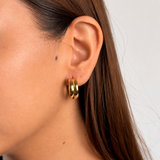 Argollas Genova Waterproof en Oro 18k
