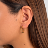 Argollas Maia Waterproof en Oro 18k