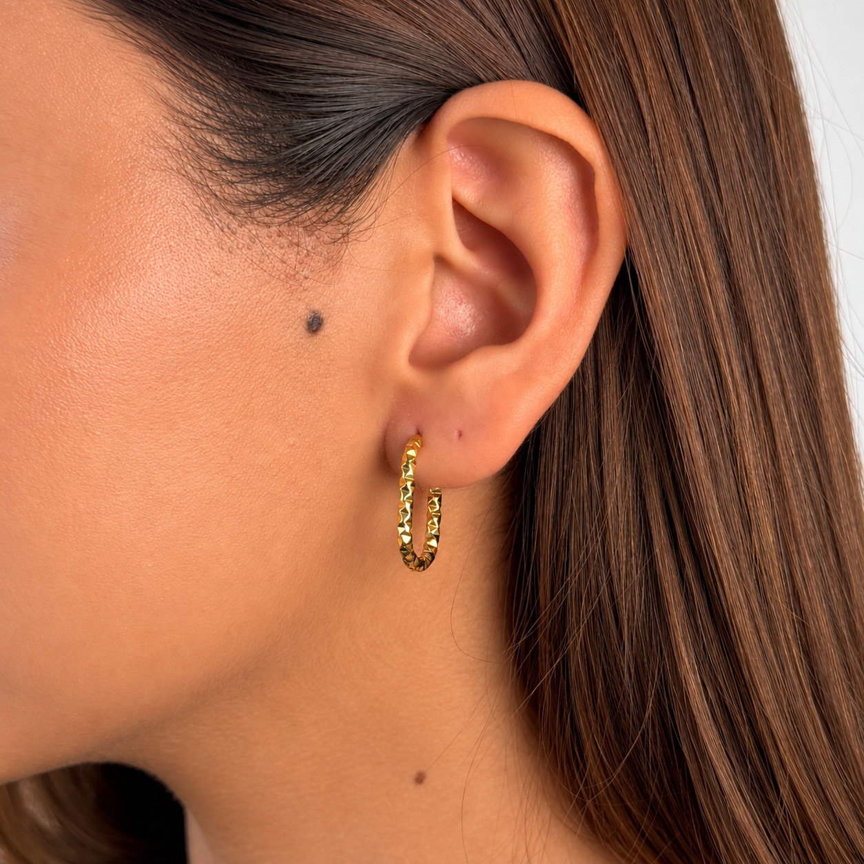Argollas Maia Waterproof en Oro 18k