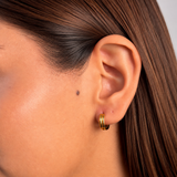Argollas Torino Waterproof en Oro 18k